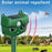RC-545 Solar Ultrasonic Animal Repeller 110 Degree PIR 120dB Alarm IPX4 Waterproof for Outdoor - Green - 4