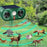 RC-515 Solar Ultrasonic Animal Repeller IPX4 Waterproof 110 Degree Detection - Green - 5