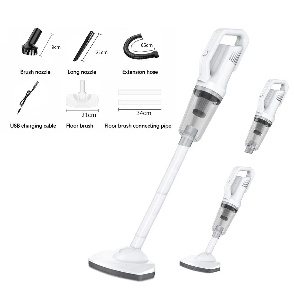 SUITU ST-6101 12000Pa Powerful Suction Wireless Handheld Vacuum Cleaner with LED Light - 7