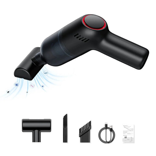 SUITU ST-8000 Dust Collect Cleaning Tool Handheld Cordless Wet and Dry 4500Pa Powerful Suction Vacuum Cleaner - Black - 1