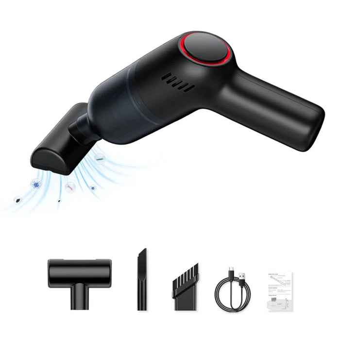 SUITU ST-8000 Dust Collect Cleaning Tool Handheld Cordless Wet and Dry 4500Pa Powerful Suction Vacuum Cleaner - Black - 1