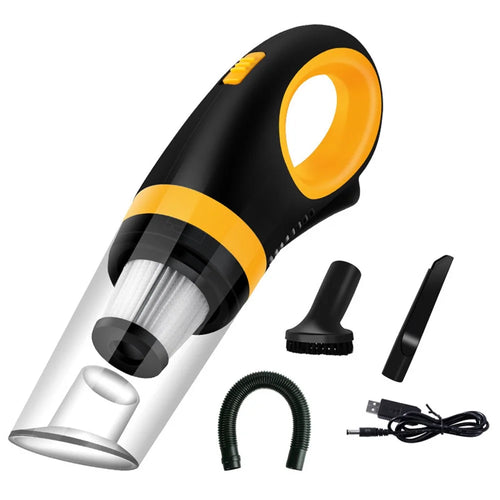 SUITU ST-6610C Car Home Vacuum Cleaner Wireless Rechargeable Wet / Dry Dual-use Handheld Vehicle Vacuum Cleaner - 1