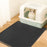 Silicone Pet Cat Litter Mat Anti-slip Kitty Paws Scratch Pad Easy to Clean - Purple - 7