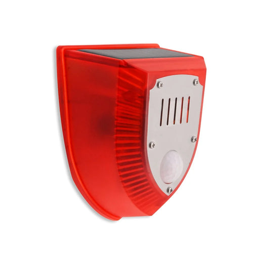 N911M Motion Sensor Solar Animal Sounds Alarm Light IP65 Waterproof Farm Garden Dog Barking Gunshot Sound Animal Repellent Security Lamp - 1