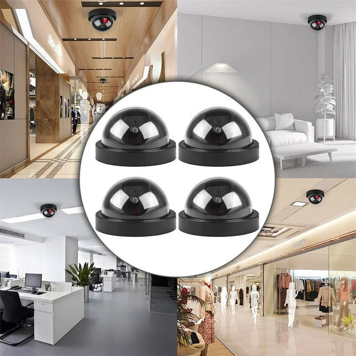 Dummy Wireless Security Camera Home Surveillance Fake Dome CCTV Model Indoor Outdoor False Hemisphere Simulation Camera - 5