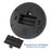 Dummy Wireless Security Camera Home Surveillance Fake Dome CCTV Model Indoor Outdoor False Hemisphere Simulation Camera - 7