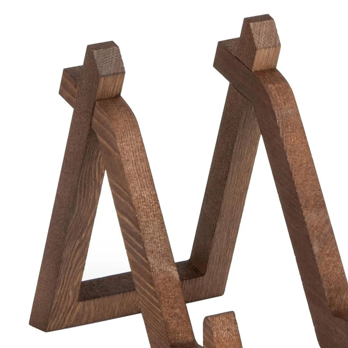 Wooden Book Holder Reading Stand Household Recipes Photo Dish Solid Wood Display Rack - 7