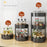 2 Tier Rotating Spice Rack Kitchen Countertop Organizer 360 Degree Rotating Storage Shelf for Condiments - Black - 7