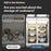 2 Tier Kitchen Storage Rack Carbon Steel Adjustable Pot Pan Storage Shelf Under Sink Cabinet Organizer - Black - 3