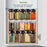 Kitchen Counter Organizer 3-Tier Bamboo Wood Spice Rack Storage Shelf for Condiments - 4