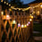 5m 10-LED Solar Trumpet Flower String Light IP44 Waterproof Decor for Garden Courtyard - Warm White - 2