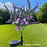 Simulation Lavender Butterfly Ground Light IP65 Waterproof Copper Wire LED Garden Decor - Purple Light - 7