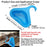 YOUOKLIGHT YYJ-230 2Pcs / Set Sink Swan Drain Basket Vegetable Fruit Washing Triangular Kitchen Gadget - 2