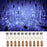 10Pcs Copper Wire 2m Wine Bottle Plug String Light LED Waterproof Festival Lighting Decor with 10Pcs Extra Batteries - White - 1