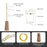 10Pcs Copper Wire 2m Wine Bottle Plug String Light LED Waterproof Festival Lighting Decor with 10Pcs Extra Batteries - White - 6