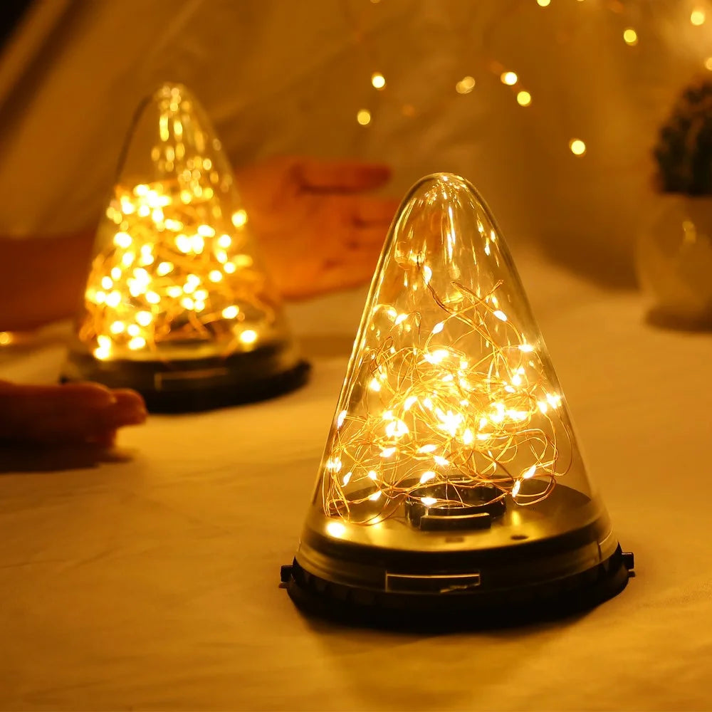 DS006  Solar Hanging Jar Light Lantern Lamp for Outdoor Patio Party Garden Wedding Christmas Decoration - 3