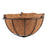 001-YZ01 12-inch Metal Hanging Planter Basket with Coir Liner (Semi-circular Umbrella Shape) - 1