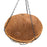 001-YZ01 12-inch Metal Hanging Planter Basket with Coir Liner (Semi-circular Umbrella Shape) - 4