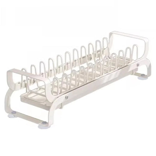 003XH-0027-1 Pull Out Dish Rack Multifunctional Slideable Dish Drying Holder with Drainboard - 1