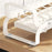 003XH-0027-1 Pull Out Dish Rack Multifunctional Slideable Dish Drying Holder with Drainboard - 4