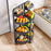 004YS2306015 Foldable Fruit and Vegetable Storage Rack Installation-free 4 Tiers Kitchen Storage Cart with Wheels - Black - 3