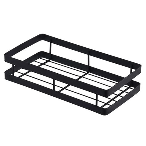 008YC1003 25cm Seasoning Spice Rack Iron Wall Mounted Kitchen Condiment Holder - 1
