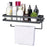 008YC1008 Iron Bath Shampoo Holder Rack No Drilling Hanging Organizer for Bathroom Storage - 1