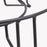 008YC1019 Iron Wire Pot Riser Storage Rack Floor Kitchen Holder Stand for Soup Pot - Black - 3