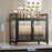 004YS2306016 Cabinet Style Dish Racks Multifunctional Dish Drying Rack with Drainboard for Kitchen Counter - Black - 7