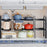 006-SCX-6856-8BK Under Sink Organizer Expandable Cabinet Shelf with 8 Panels, Retractable to 67-82cm - 4