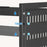 006-WBL-6907C Microwave Rack Organizer for Rice Cooker, Kitchen Countertop Storage Stand - Black - 2