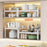 006-ZWJ-70138A-WH Kitchen Cupboard Shelf Spice Jar Plate Storage Rack Saver Organizer, 40x22.5x26cm - 3