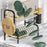 006-6427 3-Layer Iron Wire Kitchen Dish Bowl Storage Shelf Draining Rack with Chopstick Holder - 5