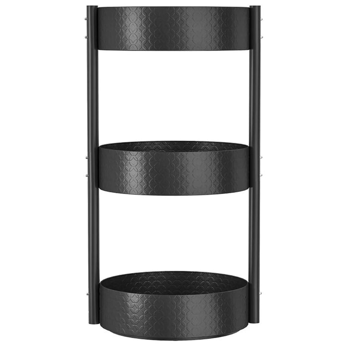 006-10063H 3-Tier Spice Rack Organizer Turntable Countertop Seasoning Holder - 1