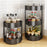 006-10063H 3-Tier Spice Rack Organizer Turntable Countertop Seasoning Holder - 6