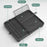 006-WDJ-8026-BK Expandable Dish Drainer Cutlery Cup Plate Rack Holder for Kitchen Countertop, 1 Tier - 3