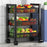 005JGL1043 3-Tier Metal Storage Rack Shelf Kitchen Utility Rolling Cart - 3 Mesh Tier / Black - 1