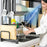 006-SCJ-6838C-95 Kitchen Dish Drying Rack Over The Sink Dish Drainer for Kitchen Storage Counter - Black - 2