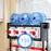 006-SCJ-6838C-95 Kitchen Dish Drying Rack Over The Sink Dish Drainer for Kitchen Storage Counter - Black - 5