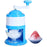 Home Mini Manual Snow Cone Hand Crank Ice Crusher Grinding Machine (BPA-Free, No FDA Certified) - 1