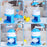 Home Mini Manual Snow Cone Hand Crank Ice Crusher Grinding Machine (BPA-Free, No FDA Certified) - 4