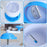Home Mini Manual Snow Cone Hand Crank Ice Crusher Grinding Machine (BPA-Free, No FDA Certified) - 5