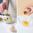 Cartoon Egg White and Yolk Separator Ceramic Egg Divider Filter Kitchen Tool (No FDA, BPA-Free) - Yellow - 5