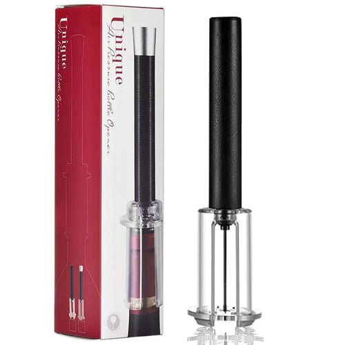Manual Air Pressure Red Wine Bottle Opener Needle Type Wine Bottle Cork Remover - 1