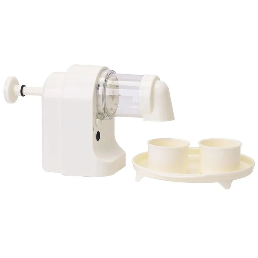 Electric Ice Shaver Shaved Ice Machine USB Rechargeable Portable Ice Crusher for Home - 1