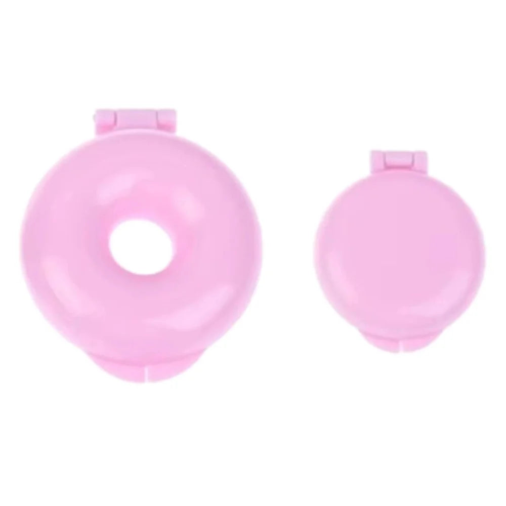 DIY Baking Tool Set with Donut, Cookie Mold for Baking Doughnut Cake Mould (No FDA, BPA-Free) - Pink - 1