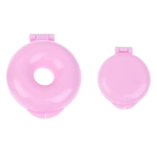 DIY Baking Tool Set with Donut, Cookie Mold for Baking Doughnut Cake Mould (No FDA, BPA-Free) - Pink - 1