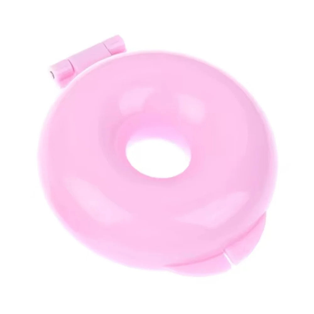 DIY Baking Tool Set with Donut, Cookie Mold for Baking Doughnut Cake Mould (No FDA, BPA-Free) - Pink - 3