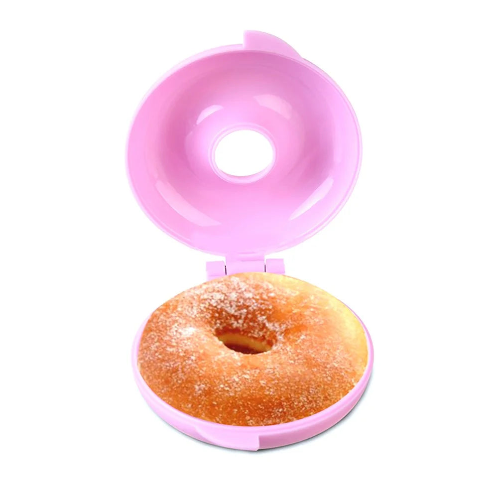 DIY Baking Tool Set with Donut, Cookie Mold for Baking Doughnut Cake Mould (No FDA, BPA-Free) - Pink - 4