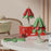 Christmas Tree Coaster Set 3pcs Heat-Resistant ABS+Silicone Cup Bowl Pot Mat for Home Kitchen - Round Base - 5